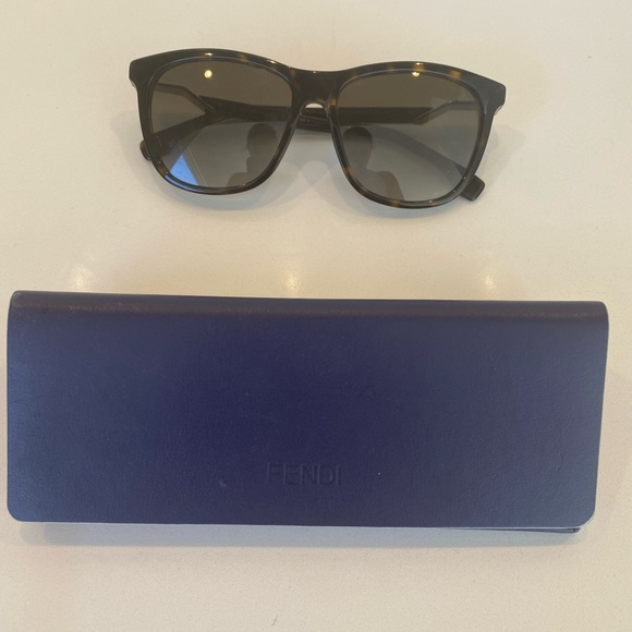 Fendi Tortoise Sunglasses - Picture 1 of 5